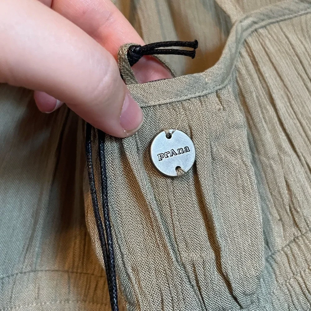 NWT Prana Sz Medium Fernie Sweet Agave Olive Modal Wide Leg Jumpsuit Ret $99! - Picture 14 of 16